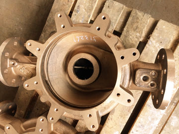 ISO , BS EN , GB horizontal centrifugal pump housing bronze sand casting